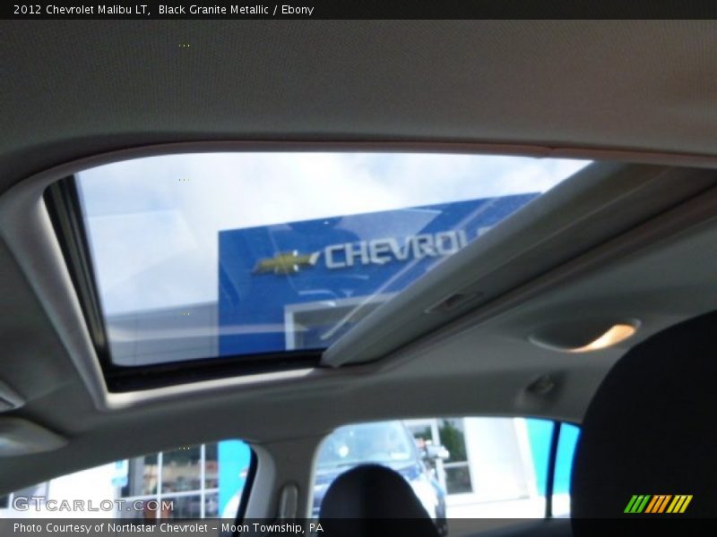 Black Granite Metallic / Ebony 2012 Chevrolet Malibu LT