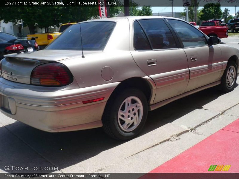 Light Taupe Metallic / Taupe 1997 Pontiac Grand Am SE Sedan