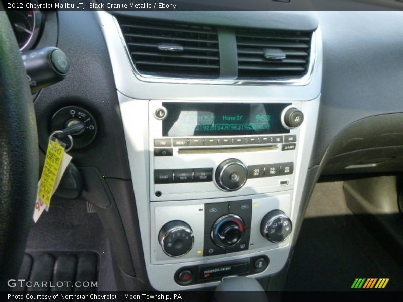 Black Granite Metallic / Ebony 2012 Chevrolet Malibu LT