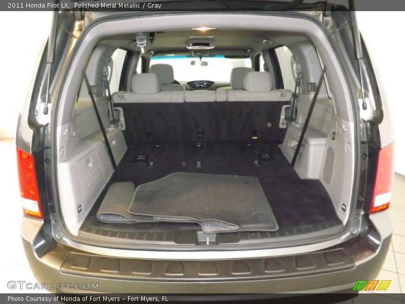 Polished Metal Metallic / Gray 2011 Honda Pilot LX