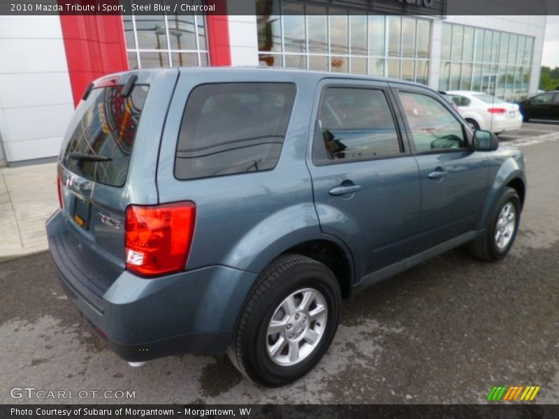 Steel Blue / Charcoal 2010 Mazda Tribute i Sport
