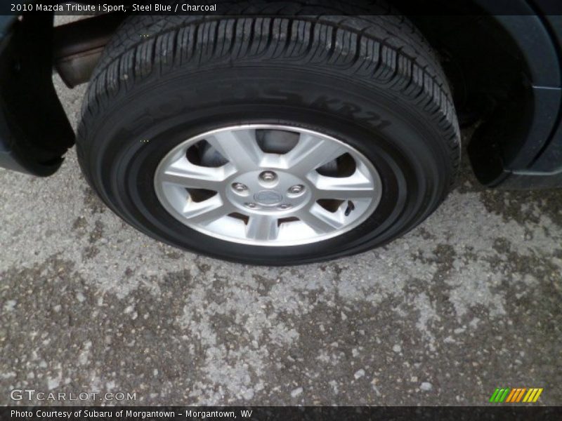 Steel Blue / Charcoal 2010 Mazda Tribute i Sport