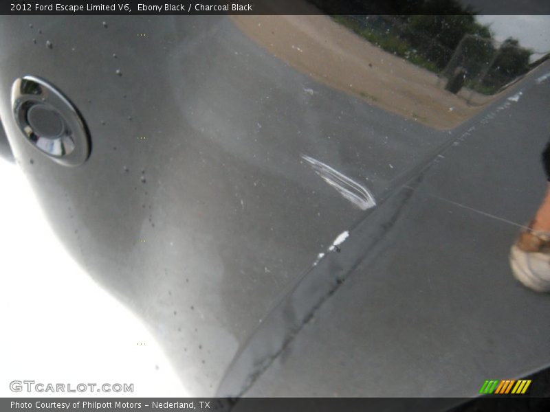 Ebony Black / Charcoal Black 2012 Ford Escape Limited V6