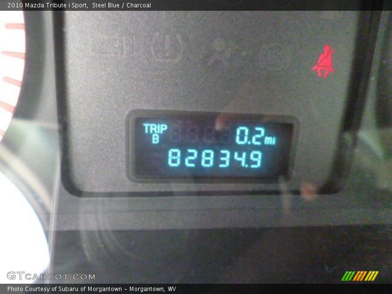 Steel Blue / Charcoal 2010 Mazda Tribute i Sport