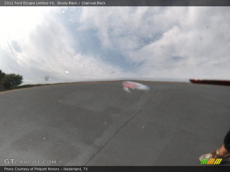 Ebony Black / Charcoal Black 2012 Ford Escape Limited V6