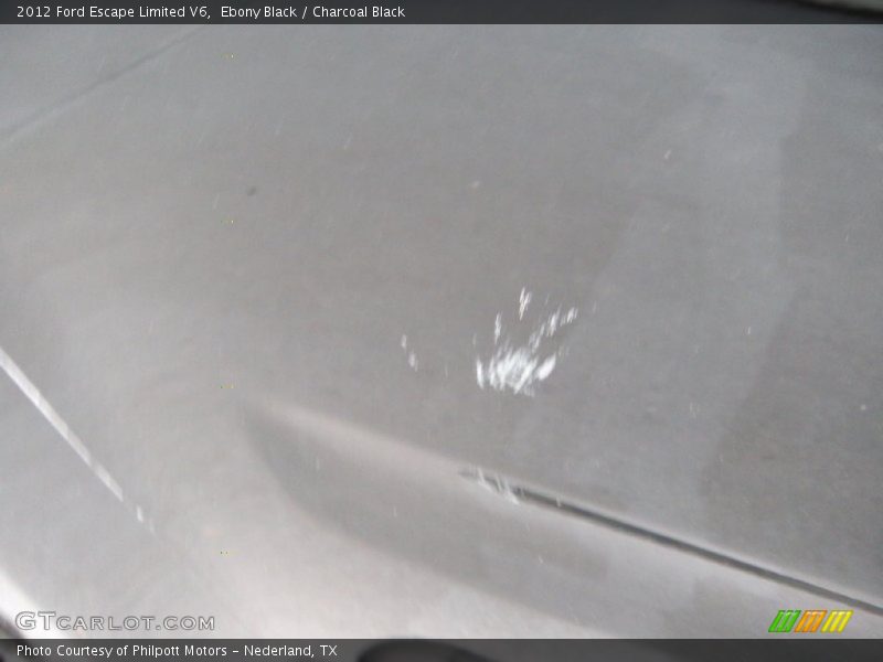 Ebony Black / Charcoal Black 2012 Ford Escape Limited V6