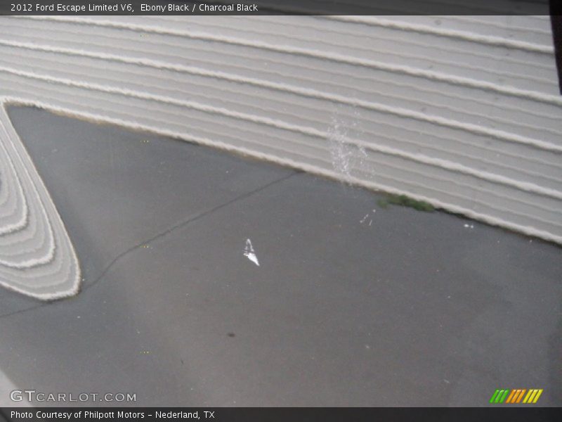Ebony Black / Charcoal Black 2012 Ford Escape Limited V6