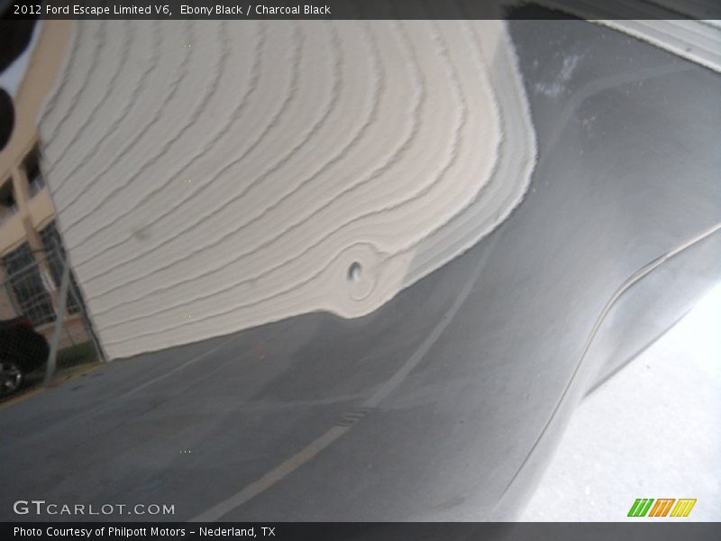 Ebony Black / Charcoal Black 2012 Ford Escape Limited V6