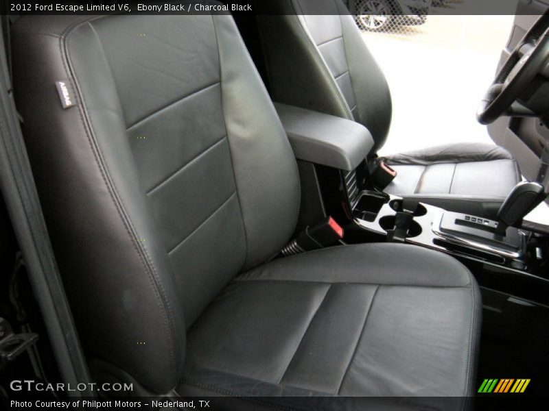 Ebony Black / Charcoal Black 2012 Ford Escape Limited V6