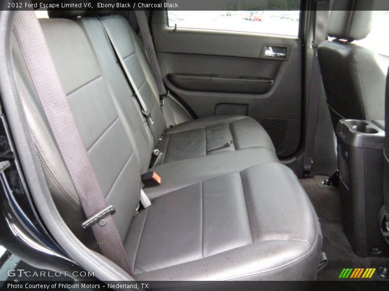 Ebony Black / Charcoal Black 2012 Ford Escape Limited V6