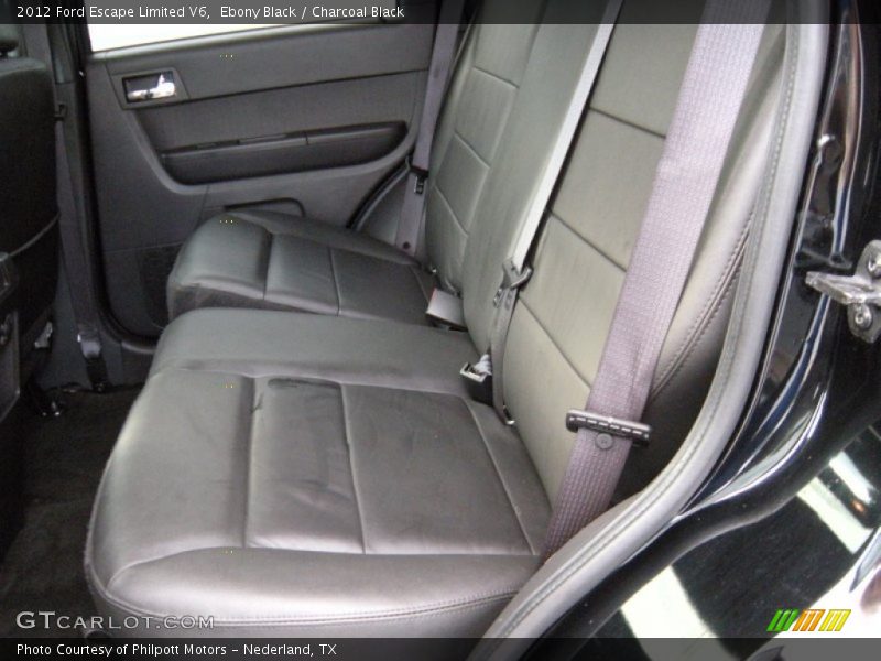 Ebony Black / Charcoal Black 2012 Ford Escape Limited V6