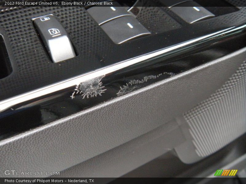 Ebony Black / Charcoal Black 2012 Ford Escape Limited V6