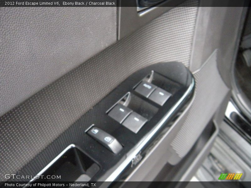 Ebony Black / Charcoal Black 2012 Ford Escape Limited V6