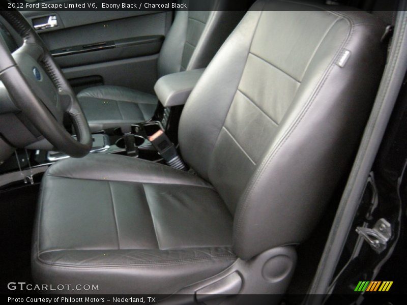 Ebony Black / Charcoal Black 2012 Ford Escape Limited V6
