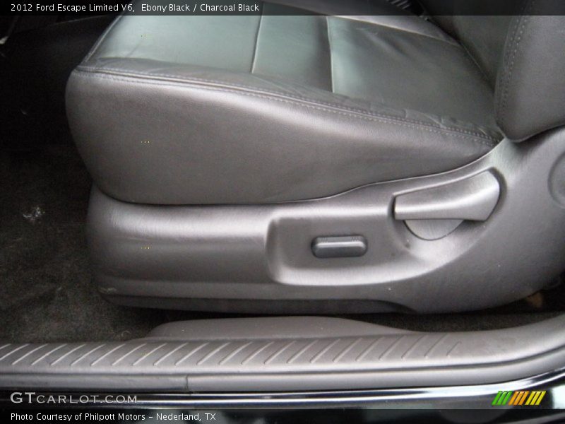 Ebony Black / Charcoal Black 2012 Ford Escape Limited V6