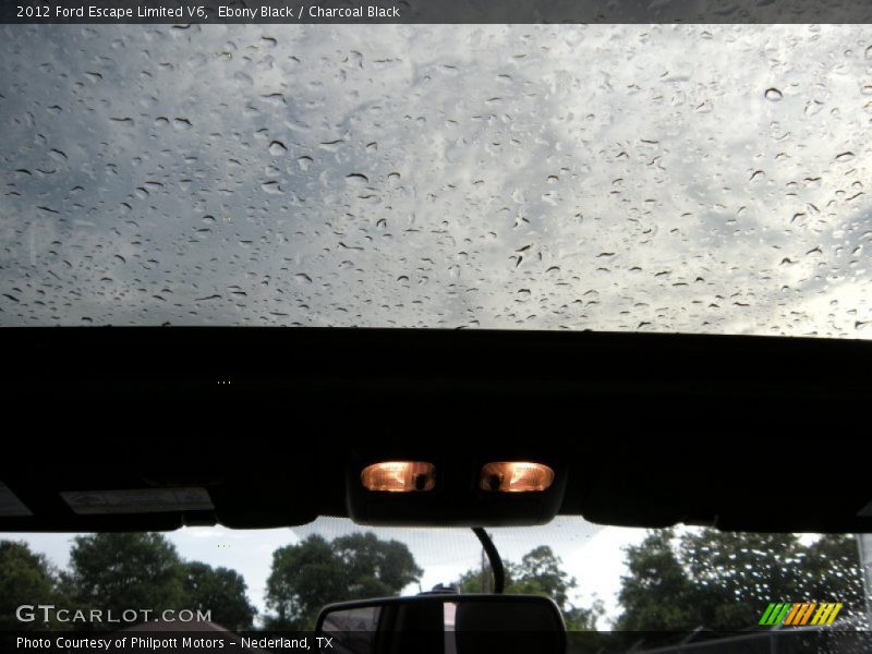 Ebony Black / Charcoal Black 2012 Ford Escape Limited V6
