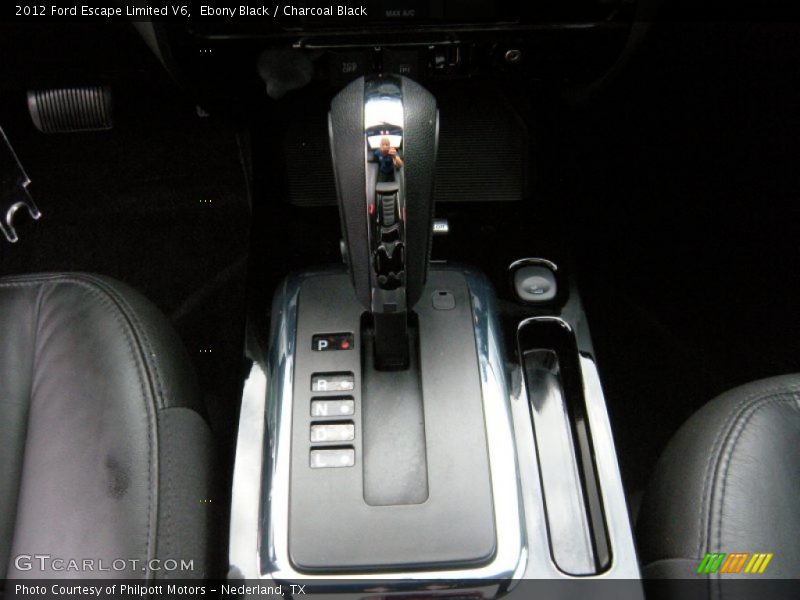 Ebony Black / Charcoal Black 2012 Ford Escape Limited V6
