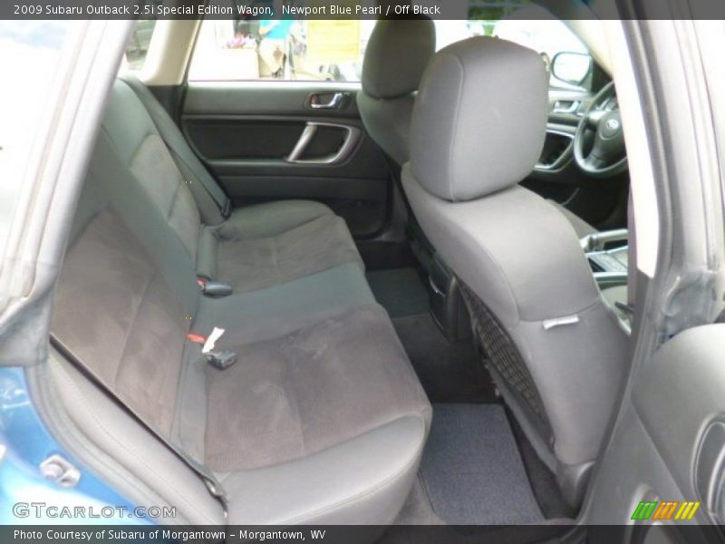 Newport Blue Pearl / Off Black 2009 Subaru Outback 2.5i Special Edition Wagon