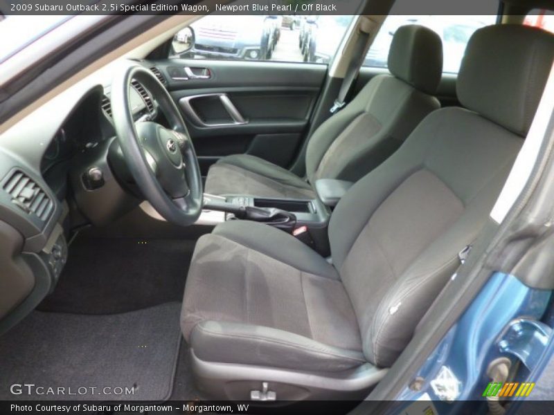 Newport Blue Pearl / Off Black 2009 Subaru Outback 2.5i Special Edition Wagon