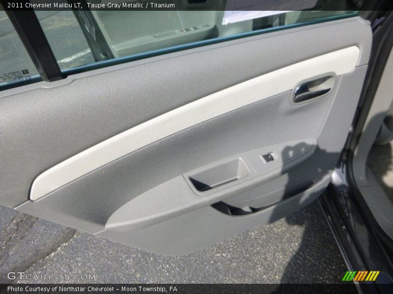 Taupe Gray Metallic / Titanium 2011 Chevrolet Malibu LT