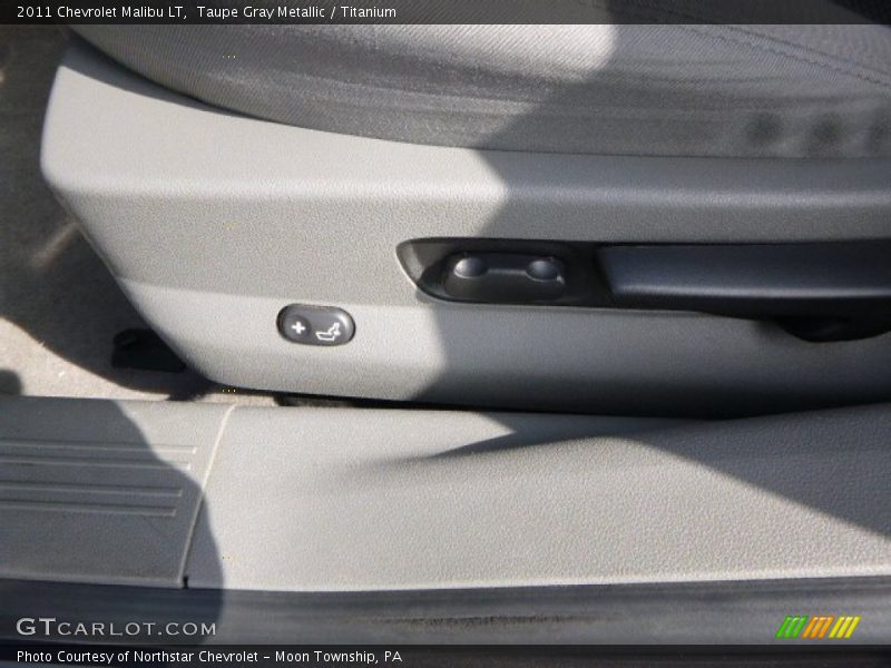 Taupe Gray Metallic / Titanium 2011 Chevrolet Malibu LT