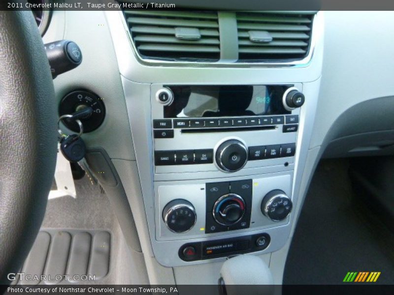 Taupe Gray Metallic / Titanium 2011 Chevrolet Malibu LT
