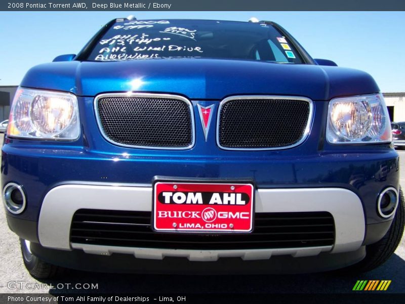 Deep Blue Metallic / Ebony 2008 Pontiac Torrent AWD