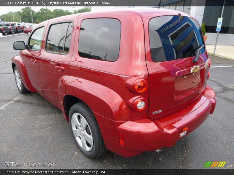 Crystal Red Metallic Tintcoat / Ebony 2011 Chevrolet HHR LS