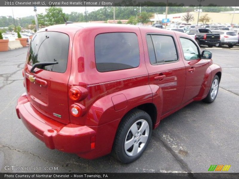 Crystal Red Metallic Tintcoat / Ebony 2011 Chevrolet HHR LS
