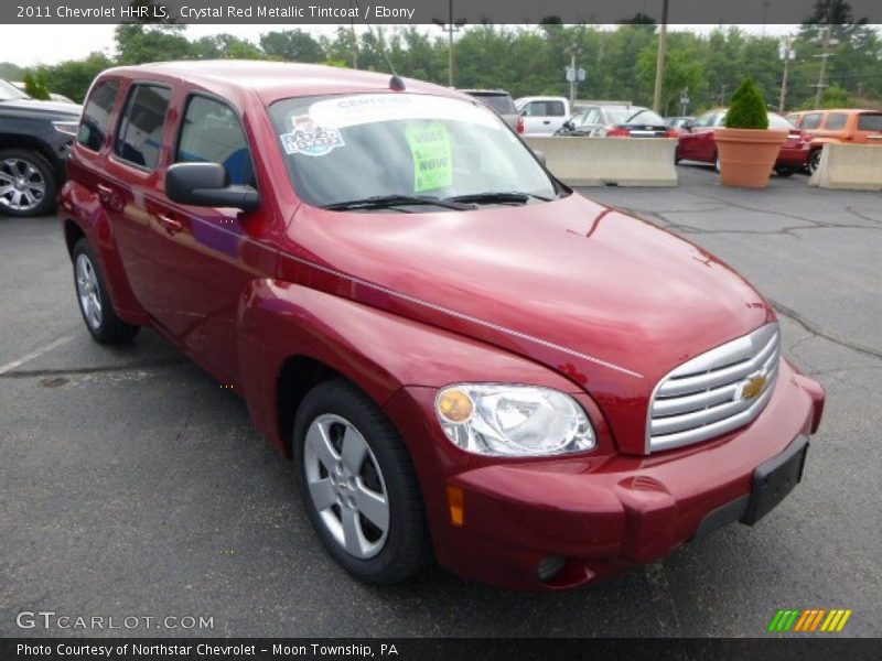 Crystal Red Metallic Tintcoat / Ebony 2011 Chevrolet HHR LS