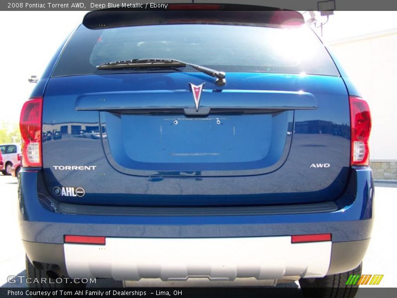 Deep Blue Metallic / Ebony 2008 Pontiac Torrent AWD