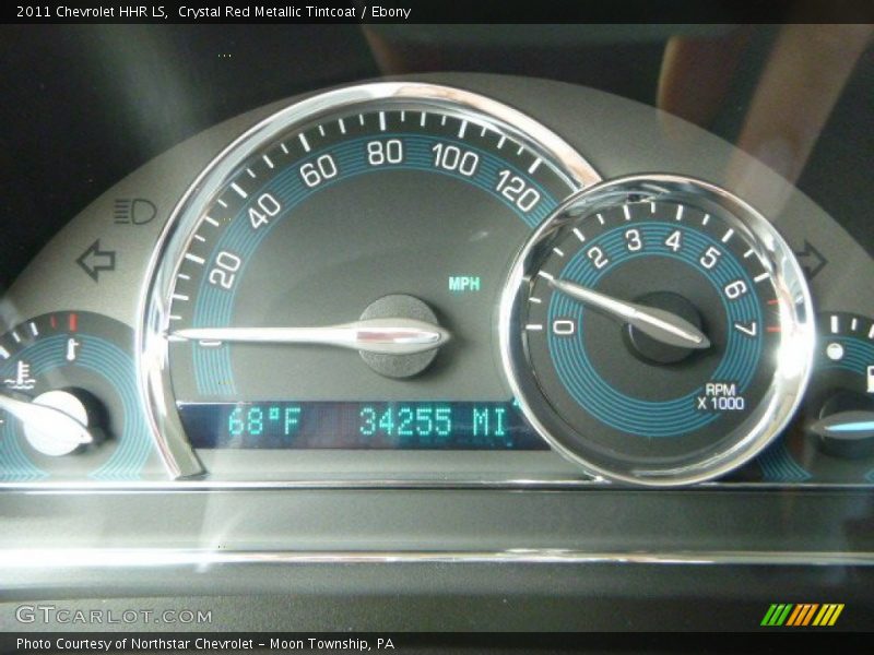 Crystal Red Metallic Tintcoat / Ebony 2011 Chevrolet HHR LS