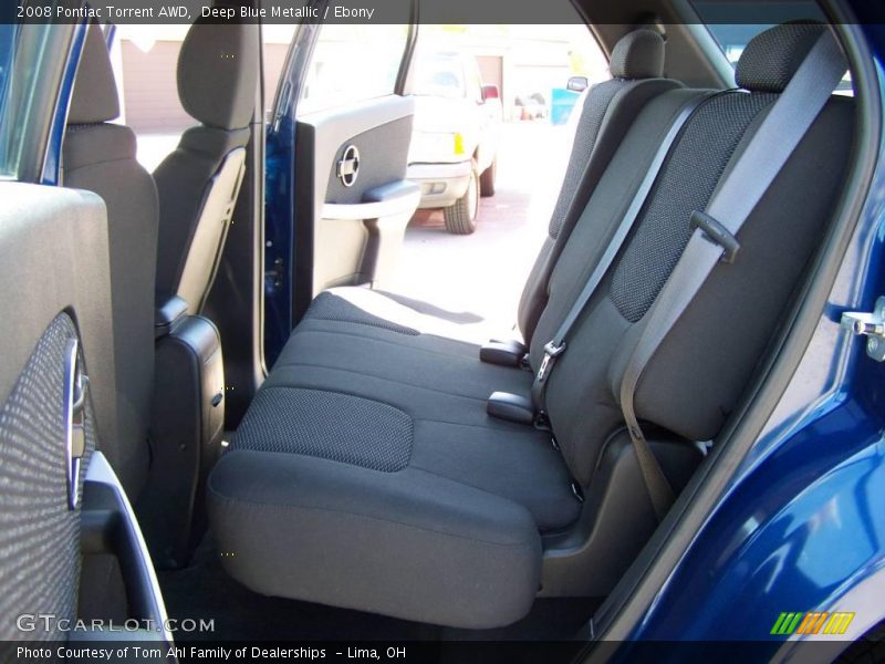 Deep Blue Metallic / Ebony 2008 Pontiac Torrent AWD