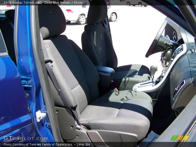 Deep Blue Metallic / Ebony 2008 Pontiac Torrent AWD
