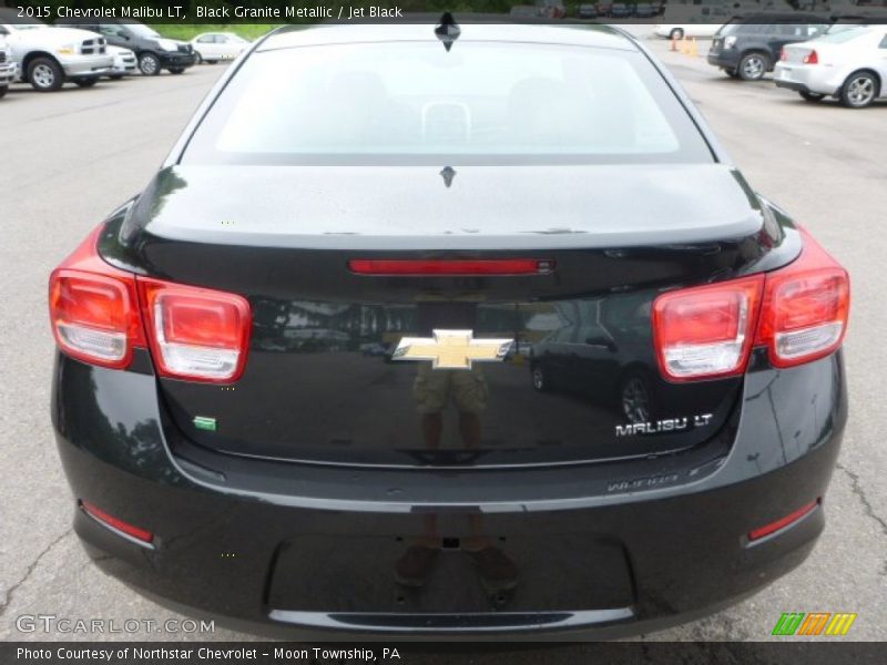 Black Granite Metallic / Jet Black 2015 Chevrolet Malibu LT
