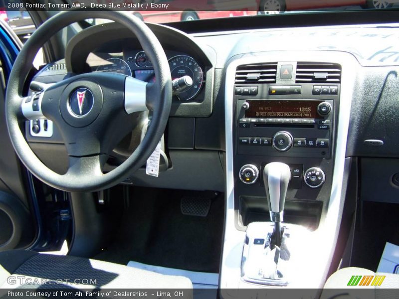 Deep Blue Metallic / Ebony 2008 Pontiac Torrent AWD