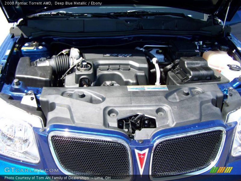Deep Blue Metallic / Ebony 2008 Pontiac Torrent AWD