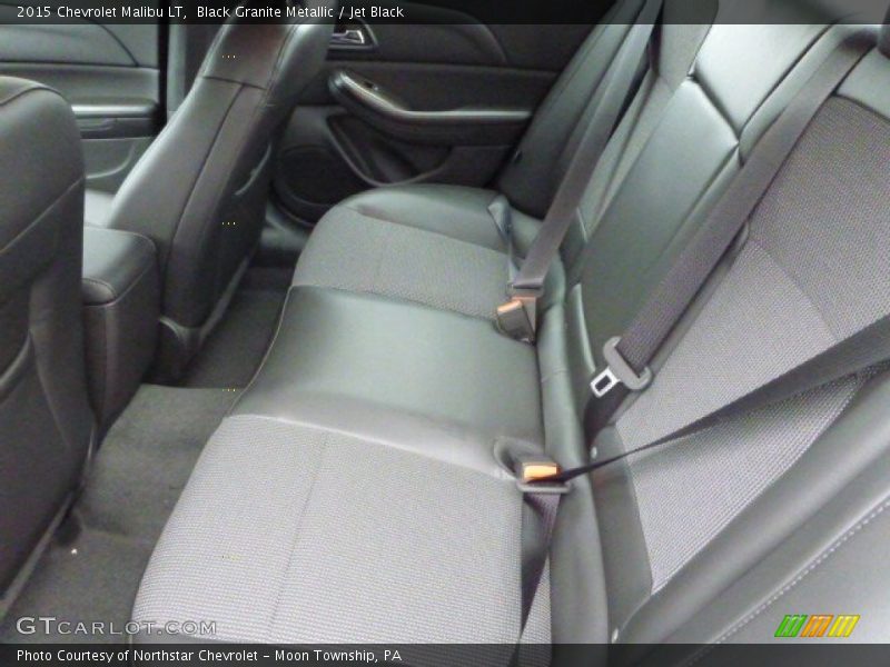 Black Granite Metallic / Jet Black 2015 Chevrolet Malibu LT