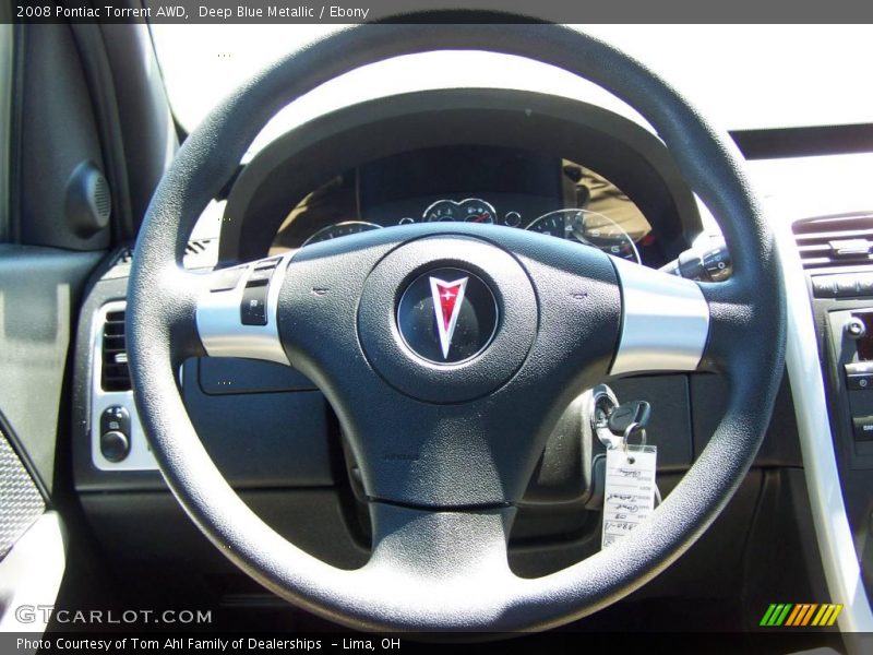 Deep Blue Metallic / Ebony 2008 Pontiac Torrent AWD