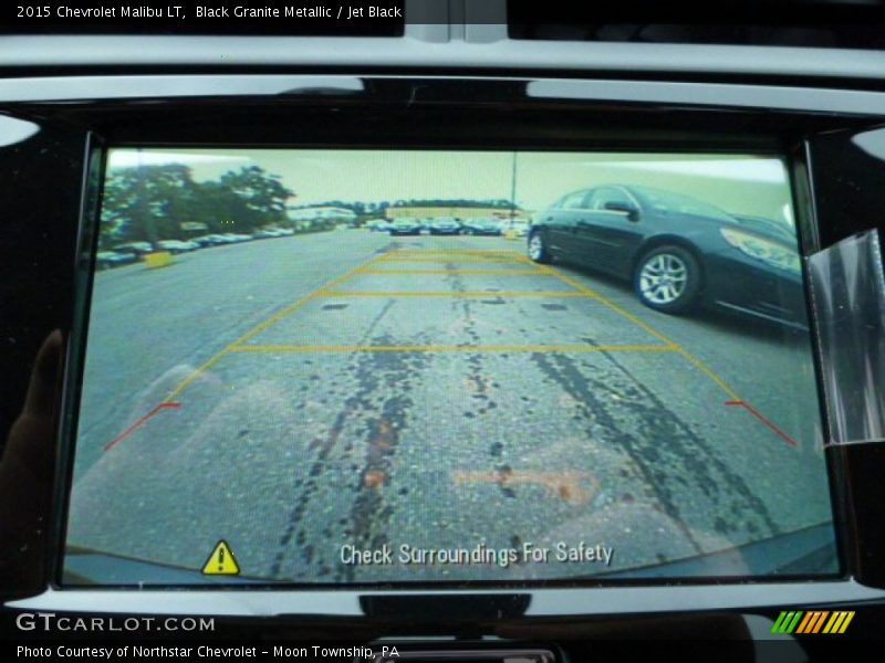 Black Granite Metallic / Jet Black 2015 Chevrolet Malibu LT