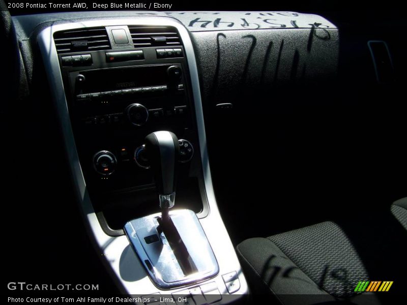 Deep Blue Metallic / Ebony 2008 Pontiac Torrent AWD