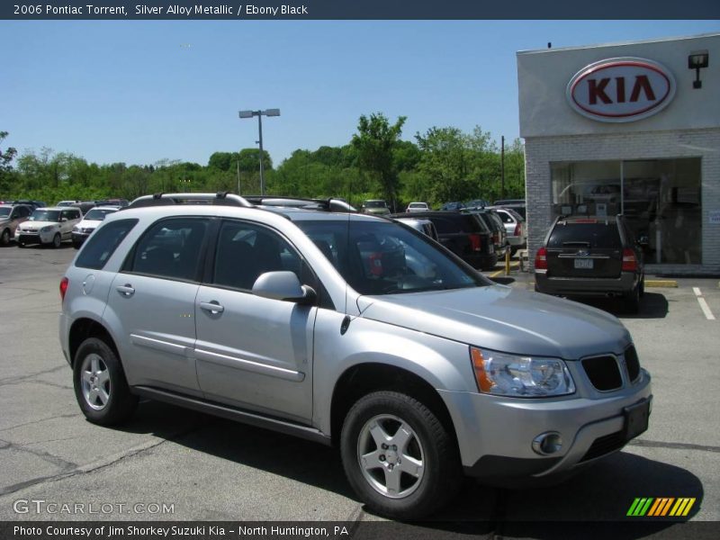 Silver Alloy Metallic / Ebony Black 2006 Pontiac Torrent