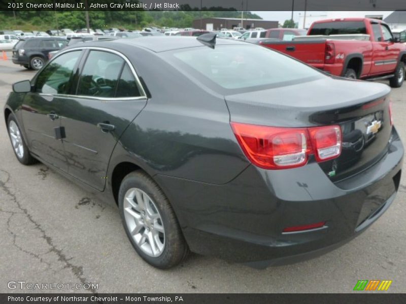 Ashen Gray Metallic / Jet Black 2015 Chevrolet Malibu LT