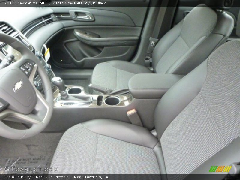 Ashen Gray Metallic / Jet Black 2015 Chevrolet Malibu LT