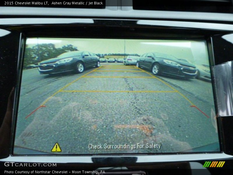 Ashen Gray Metallic / Jet Black 2015 Chevrolet Malibu LT