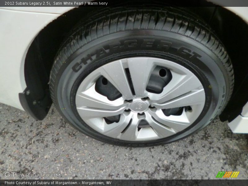 Satin White Pearl / Warm Ivory 2012 Subaru Legacy 2.5i