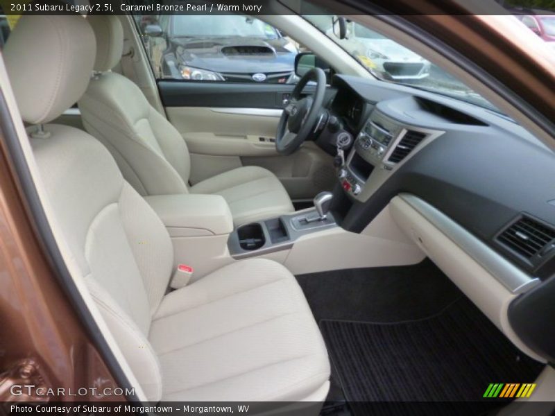 Caramel Bronze Pearl / Warm Ivory 2011 Subaru Legacy 2.5i