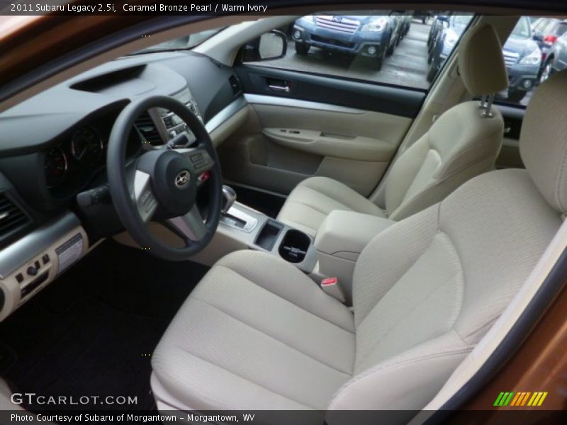 Caramel Bronze Pearl / Warm Ivory 2011 Subaru Legacy 2.5i