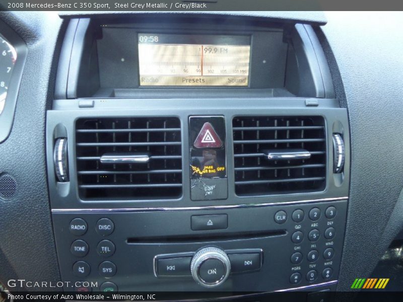 Steel Grey Metallic / Grey/Black 2008 Mercedes-Benz C 350 Sport