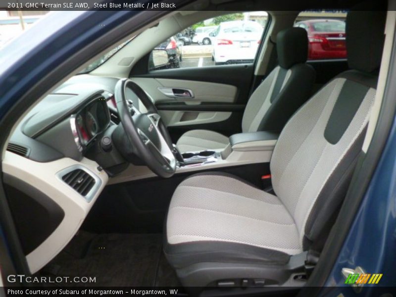 Steel Blue Metallic / Jet Black 2011 GMC Terrain SLE AWD